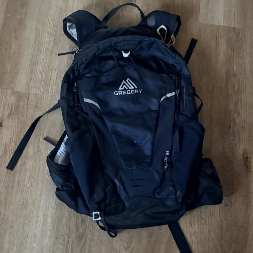 Charcoal black Gregory Backpack Miwak 18